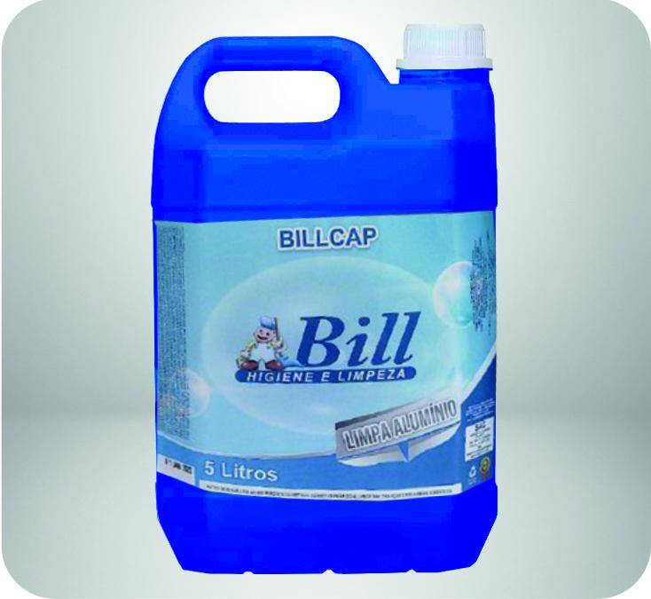 Billcap 5L, limpa alumínio da linha Bill
